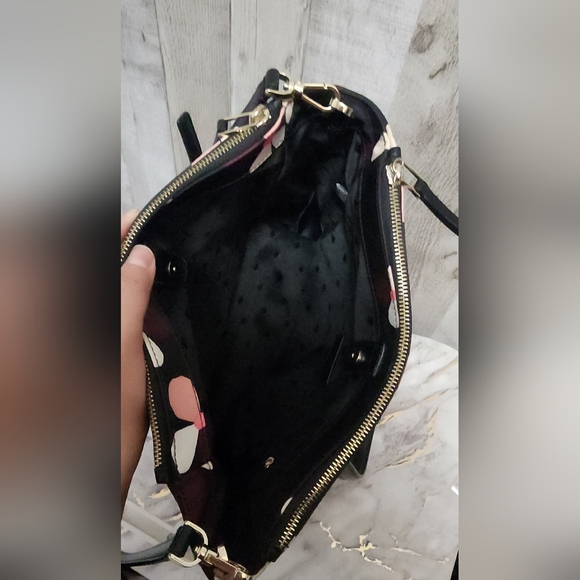 🌷 NWOT Kate Spade Black and Pink Floral Tote🌷 - Picture 8 of 8